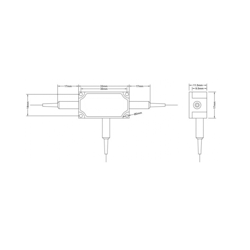 具有低插损，高回损，高消光比，高稳定...