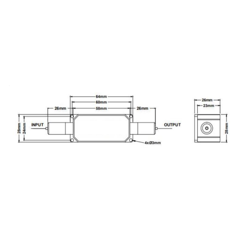 具有低插损，高回损，高稳定性，高可靠...